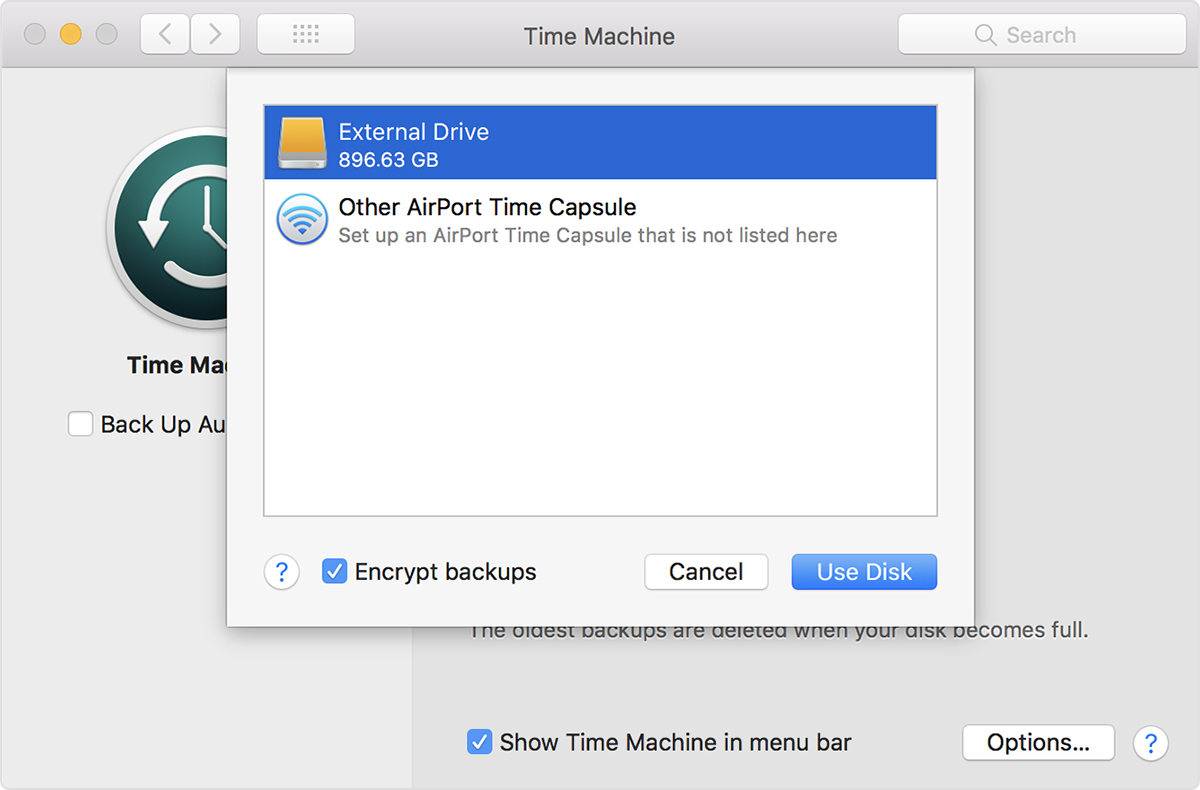 Backup For Mac